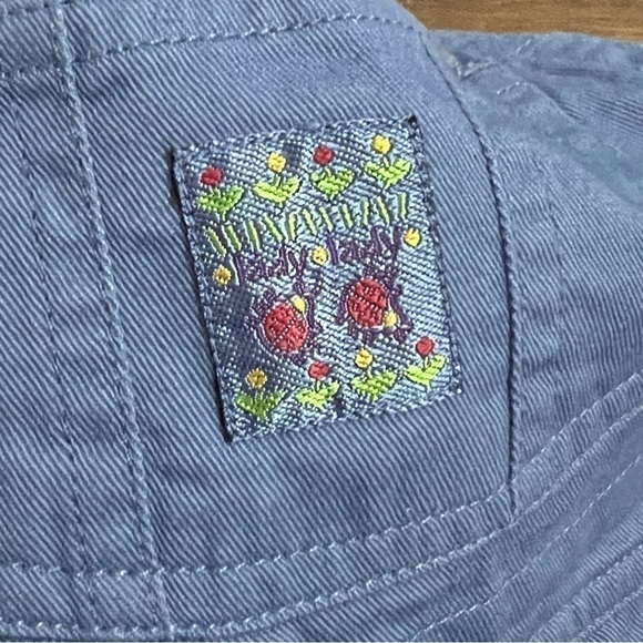 NWT Vintage Honors Blue Shortalls Short Overalls Romper 6-9 months - Picture 4 of 7